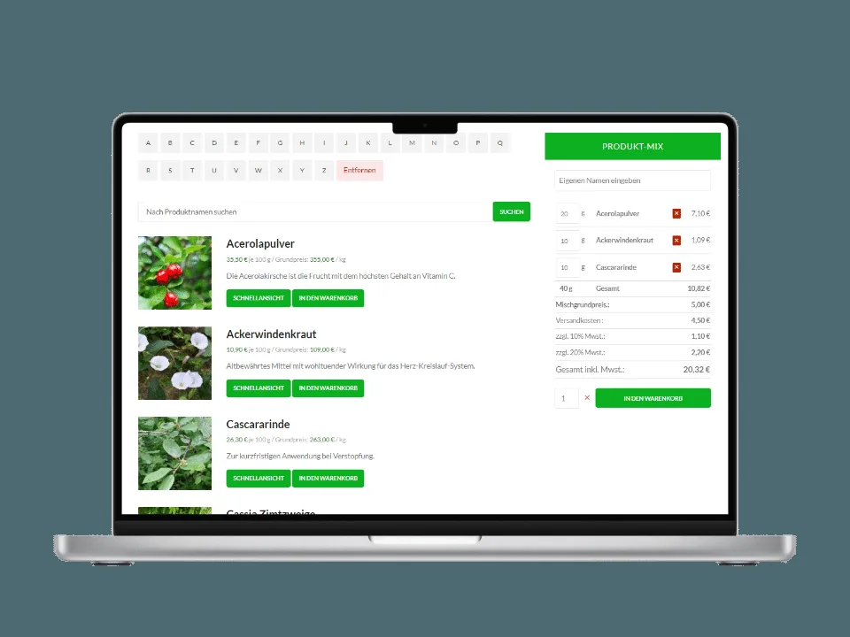 Woo Product Mixer: gespeicherte Listen und Bundle-Preis